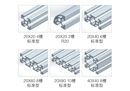 歐標20框架鋁材